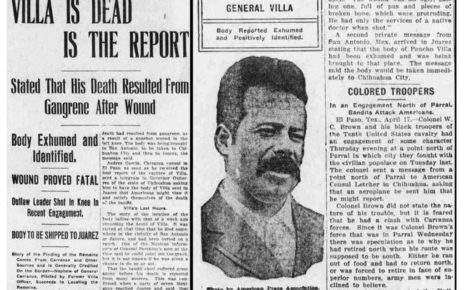 Pancho Villa cae abatido por las balas